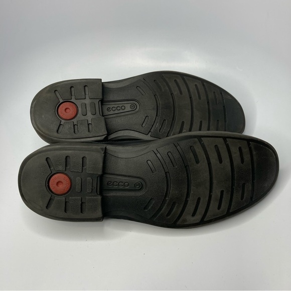 ECCO Holton Apron Toe slip‎ on shoes black leather size 44 9.5 10 main image 8